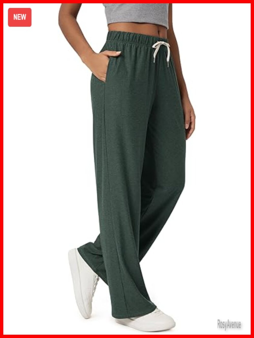 Ultra Soft Straight Leg Lounge Pants with Pockets 27 Inseam